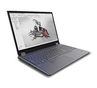 Lenovo ThinkPad P16 Gen 2 Intel Core i7-14700HX, 20C, 16" WUXGA (1920 x 1200), 400nits, 60Hz, 64 Go de RAM DDR5, 2 To SSD, NVIDIA RTX 1000 Ada, KYB rétroéclairé, lecteur d'empreintes digitales