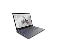 Lenovo Thinkpad P16 Gen 2 Station de travail mobile 16" WQXGA i9-13980HX 2,2 GHz RAM 32 Go-SSD 1000 Go M.2 NVMe-NVIDIA RTX 2000 8GB-WI-FI 6E-Win 11 Prof Gris (21FA0000AIX). Marque