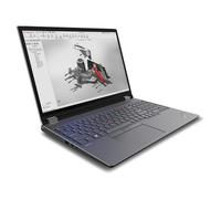Lenovo ThinkPad P16 Gen 2 Intel Core i9 i9-13980HX Station de travail mobile 16" WUXGA 64 Go DDR5-SDRAM 2 To SSD Intel Arc Pro A30M Wi-Fi 6E (802.11ax) Windows 11 Pro Allemand Gris, Noir