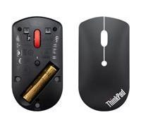 Lenovo ThinkPad Silent - souris - Bluetooth 5.0 - noir