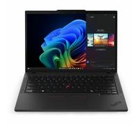 Lenovo ThinkPad T14 Gen 6 21QG002AUS Ordinateur portable tactile 14" WUXGA Intel Core Ultra 7 2ème génération 268V Technologie vPro 32 Go SSD 1 To Clavier anglais Noir Puce Intel 1920 x 1200