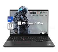 Lenovo ThinkPad T16 Gen 2 16" FHD+ Ordinateur portable professionnel, 13e génération, Intel 10-Core i5-1335U (Beat i7-1255U), 24 Go de RAM DDR4, SSD PCIe de 1 To, WiFi 6E, BT 5.3, clavier rétroéclairé