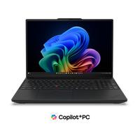 Lenovo ThinkPad T16 Gen 5 AMD Processeur AMD Ryzen AI 7 PRO 450 2,00 GHz jusqu'à 5,10 GHz, Windows 11 Professionnel 64, 512 Go SSD TLC Opal - 21WX003GFR Black