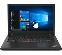 Lenovo ThinkPad T480 Écran tactile professionnel 14 pouces FHD (1920 x 1080) Intel i5-8350U jusqu'à 3,6 GHz 16 Go RAM, 256 Go SSD, clavier espagnol, Bluetooth, Windows 10 Pro