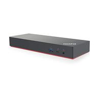 Lenovo ThinkPad Thunderbolt 3 Noir - Stations d'accueil (Avec fil, Thunderbolt 3, USB Type-A, 10,100,1000 Mbit/s, Lenovo, ThinkPad)