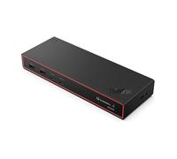 Lenovo ThinkPad Thunderbolt 4 Station d'accueil intelligente Gen 2 7500, prise en charge de plusieurs écrans, câble Thunderbolt 4 intégré, gestion du matériel à distance, vitesse de données de 40 Gbit