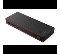 Lenovo ThinkPad USB4 Smart Dock 5500 40BC0135EU : USB4, 4x USB 3.2 Gen 2 Type-A, 2x Type-C, HDMI 2.1, 2x DisplayPort 1.4, Ethernet, 100W PD, 135W adapter