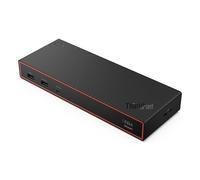 Lenovo ThinkPad USB4 Smart Dock 5500 with 135W Adapter Avec fil Noir