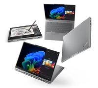 Lenovo ThinkPad X1 2-in-1 Gen 10 Processeur Intel® Core Ultra 7 268V vPro® coeurs LPE jusqu'à 3,70 GHz coeurs P jusqu'à 5,00 GHz, 32 Go MOP, Windows 11 Professionnel 64, 512 Go SSD TLC Opal - 21NUCTO1