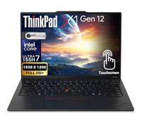 Lenovo ThinkPad X1 Carbon Gen 12 Ordinateur portable professionnel, Intel 16-Core Ultra 7 155H, écran tactile FHD+ 14", 32 Go de RAM DDR5, SSD PCIe de 2 To, WiFi 6E + BT, RJ-45, KB rétroéclairé