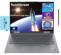 Lenovo ThinkPad X1 Yoga Gen 6 14" FHD+ IPS, écran tactile, 500 nits, ordinateur portable 2 en 1 (Intel i7-1165G7, 16 Go de RAM, SSD PCIe 512 Go, KYB rétroéclairé, empreintes digitales, 2 Thunderbolt 4