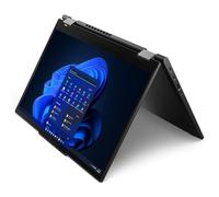 Lenovo ThinkPad X13 2-in-1 Gen 5 Intel Core Ultra 5 125U Hybride (2-en-1) 33,8 cm (13.3") Écran tactile WUXGA 16 Go LPDDR5x-SDRAM 512 Go SSD Wi-Fi 6E (802.11ax) Windows 11 Pro Français Noir