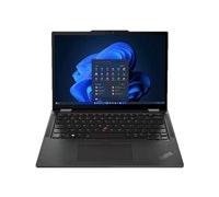 Lenovo ThinkPad X13 2-in-1 Gen 5 Intel Core Ultra 5 125U Hybride (2-en-1) 33,8 cm (13.3 ) Écran tactile WUXGA 16 Go LPDDR5x-SDRAM 512 Go SSD Wi-Fi 6E (802.11ax) Windows 11 Pro Français Noir