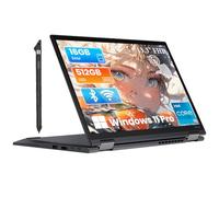 Lenovo ThinkPad X13 Yoga Gen 2 Ordinateur portable avec écran tactile, Intel Core i5-1145G7, 16 Go DDR4, SSD 512 Go, clavier rétroéclairé, HDMI, écran Full HD 13,3", Windows 11 Pro