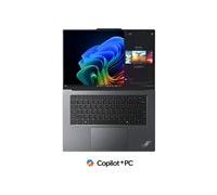 Lenovo ThinkPad X9-15 Gen 1 Copilot+ PC Intel Core Ultra 5 228V Ordinateur portable 38,9 cm (15.3") 2.8K 32 Go LPDDR5x-SDRAM 512 Go SSD Wi-Fi 7 (802.11be) Windows 11 Pro Français Gris