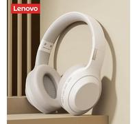 Lenovo Thinkplus TH10 TWS Casque Stéréo Bluetooth Écouteurs Musique Casque avec Micro pour Mobile iPhone Sumsamg Android IOS-Beige