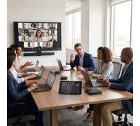 Lenovo ThinkSmart Core Microsoft Teams Rooms Système dédié pour Microsoft Teams Rooms avec mini PC ThinkSmart Core, contrôleur tactile 10,1'' et