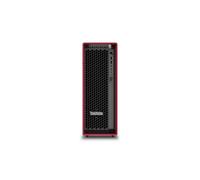 Lenovo ThinkStation P5 Intel® Xeon® W W3-2525 64 Go DDR5-SDRAM 1 To SSD NVIDIA RTX 2000 Ada Windows 11 Pro for Workstations Tower Station de travail Noir, Rouge