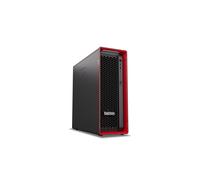 Lenovo ThinkStation P5 Intel® Xeon® W w5-2455X 64 Go DDR5-SDRAM 1 To SSD Windows 10 Pro for Workstations Tower Station de travail Noir, Rouge