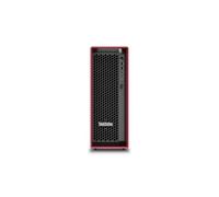 Lenovo ThinkStation P5 Intel® Xeon® W W5-2545 128 Go DDR5-SDRAM 1 to SSD NVIDIA RTX 4500 Ada Windows 11 Pro for Workstations Tower Station de Travail Noir, Rouge
