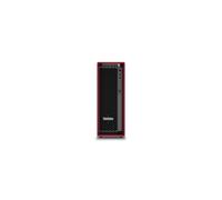 Lenovo ThinkStation P5 Intel® Xeon® W W5-2545 128 Go DDR5-SDRAM 1 to SSD NVIDIA RTX 4500 Ada Windows 11 Pro for Workstations Tower Station de Travail Noir, Rouge