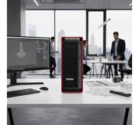 Lenovo ThinkStation P8 Processeur AMD Ryzen Threadripper PRO 9945WX 4,70 GHz jusqu'à 5,40 GHz, Windows 11 Professionnel 64, 512 Go SSD Performance TLC Opal - 30HHCTO1WWFR1