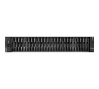 Lenovo ThinkSystem DE2000H Hybrid 2U24 SFF controller enclosure - Baie de disques - 24 Baies (SAS-3) - 16Gb Fibre Channel, SAS 12Gb/s (externe) - rack-montable - 2U