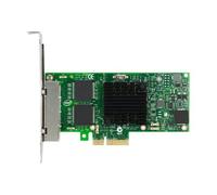 Lenovo ThinkSystem I350-T4 By Intel - Adaptateur réseau - PCIe 2.0 x4 profil bas - 1000Base-T x 4 - pour ThinkAgile MX3331-F Certified Node; ThinkSystem SR250 V2; ST250 V2; ST50 V2
