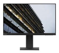 Lenovo ThinkVision E24-29 - Écran LED - 23.8" - 1920 x 1080 Full HD (1080p) @ 60 Hz - IPS - 250 cd/m² - 3000:1 - 4 ms - HDMI, VGA, DisplayPort - haut-parleurs - noir corbeau Noir corbeau G