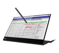 Lenovo ThinkVision M14t - Écran LED - 14" - portable - écran tactile - 1920 x 1080 Full HD (1080p) @ 60 Hz - IPS - 300 cd/m² - 700:1 - 6 ms - 2xUSB-C - noir corbeau - pour ThinkPad X1 Yoga Gen 8 21HQ
