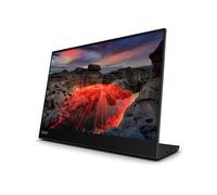 Lenovo ThinkVision M14t Gen 2 - Écran LED - 14" - portable - écran tactile - 2240 x 1400 @ 60 Hz - IPS - 300 cd/m² - 1500:1 - 6 ms - 2xUSB-C - noir corbeau