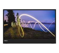Lenovo ThinkVision M15 - Écran LED - 15" (15.6" visualisable) - portable - 1920 x 1080 Full HD (1080p) @ 60 Hz - IPS - 250 cd/m² - 1000:1 - 6 ms - 2xUSB-C - noir corbeau