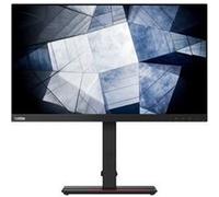 Lenovo ThinkVision P24h-2L - Écran LED - 24" (23.8" visualisable) - 2560 x 1440 QHD @ 60 Hz - IPS - 300 cd/m² - 1000:1 - 4 ms - HDMI, DisplayPort, USB-C - haut-parleurs - noir corbeau Noir corbeau G