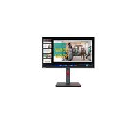 Lenovo ThinkVision P24q-30 - Écran LED 23.8" QHD (2560x1440) IPS W-LED, 6ms, 300cd/m², HDR10, Hub USB, HDMI 2.0, DisplayPort 1.4, VESA 100x100, Noir