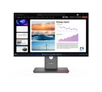 Lenovo ThinkVision P24Q-40 - Écran LED - 24" (23.8" visualisable) - 2560 x 1440 QHD @ 120 Hz - IPS - 300 cd/m² - 1500:1 - HDR10 - 4 ms - HDMI, DisplayPort - noir corbeau