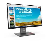 Lenovo ThinkVision P24QD-40 - Écran LED - 24" (23.8" visualisable) - 2560 x 1440 QHD @ 120 Hz - IPS - 300 cd/m² - 1500:1 - DisplayHDR 10 - 4 ms - HDMI, DisplayPort, USB-C - noir eclipse