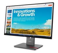 Lenovo ThinkVision P24QD-40 - Écran LED - 24" (23.8" visualisable) - 2560 x 1440 QHD @ 120 Hz - IPS - 300 cd/m² - 1500:1 - DisplayHDR 10 - 4 ms - HDMI, DisplayPort, USB-C - noir eclipse