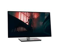 Lenovo ThinkVision P27h-30 - LED monitor - 27" - 2560 x 1440 QHD @ 60 Hz - IPS - 350 cd/m - 1000:1 - 4 ms - HDMI, DisplayPort, USB-C - raven black