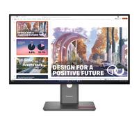 Lenovo ThinkVision P27QD-40 - Écran LED - 27" - 2560 x 1440 QHD @ 120 Hz - IPS - 350 cd/m² - 1500:1 - 4 ms - HDMI, DisplayPort - noir corbeau
