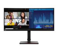 Lenovo ThinkVision P34w-20 - Écran LED - incurvé - 34.14" - 3440 x 1440 UWQHD - IPS - 300 cd/m² - 1000:1 - 4 ms - 2xHDMI, 2xDisplayPort, USB-C - haut-parleurs - noir corbeau