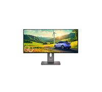 Lenovo ThinkVision P34WD-40 Écran IPS WQHD incurvé de 34 pouces avec port USB-C et commutateur KVM pour le multitâche