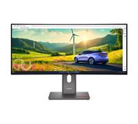 Lenovo ThinkVision P34WD-40 - Écran LED - incurvé - 34" - 3440 x 1440 @ 120 Hz - IPS - 350 cd/m² - 2000:1 - HDR10 - 4 ms - HDMI, DisplayPort, USB-C - noir eclipse