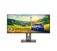 Lenovo ThinkVision P34WD-40 Monitor (Thinkvision P34Wd-40 Led - Display 86.4 Cm [34] 3440 X - 1440 Pixels Wide Quad Hd Lcd Black - Warranty: 12M)