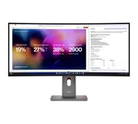 Lenovo ThinkVision P40WD-40 - Écran LED - incurvé - 40" (39.7" visualisable) - 5120 x 2160 5K @ 120 Hz - IPS - 400 cd/m² - 2000:1 - HDR10 - 4 ms - Thunderbolt 4, HDMI, DisplayPort - haut-parleurs - no