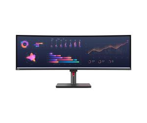 Lenovo ThinkVision P49w-30 écran plat de PC 124,5 cm (49') 5120 x 1440 pixels DQHD LED Noir