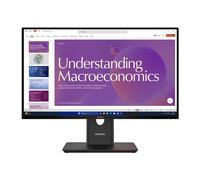 LENOVO ThinkVision T24D-40 23.8p 1920x1080 IPS 120Hz USB-C docking 96W Daisy Chain Speakers 2x2W Epeat Gold TCO10