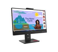 Lenovo Moniteur ThinkVision T24D-4v 23,8" Full HD IPS Webcam Docking USB-C Noir 64B7UAT1EU