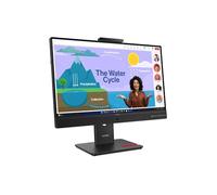 Lenovo Moniteur ThinkVision T24D-4v 23,8" Full HD IPS Webcam Docking USB-C Noir 64B7UAT1EU