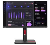 Lenovo ThinkVision T24i-30 Écran LCD Full HD 24" 16:9 Noir corbeau