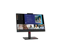 Lenovo ThinkVision T24v-30, 60,5 cm (23.8'), 1920 x 1080 pixels, Full HD, LED, 6 ms, Noir 63D8MAT3EU